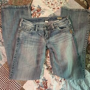 Silver Jeans Women's Light Blue Jeans